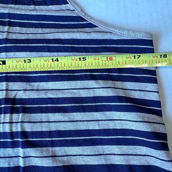 Madewell Racerback Striped Maxi Dress Sz Small - Picture 8 of 8